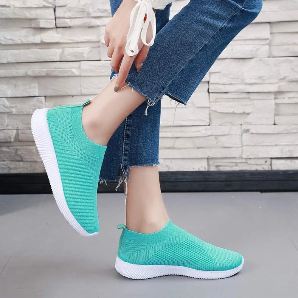 Womens Slip On Walking Shoes Non Slip Running Shoes Non Slip Work Shoes Women Comfort Men Shoes Casual Slip On Sneakers Red Tennis Shoe Loafers Casual Slip On