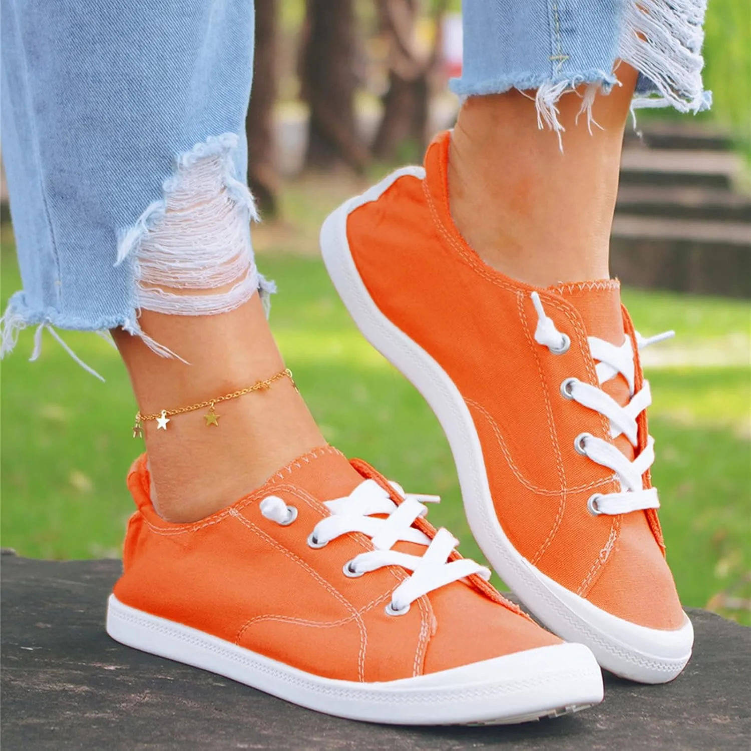Womens Sneakers Size 11 Walking Zapatos para Mujer Comodos Casuales De CuñA Bajitos Cerrados Non Slip House Shoes for Women Elderly Womens White Sneakers Slip On Tenis OrtopéDicos para Mujer Blanco