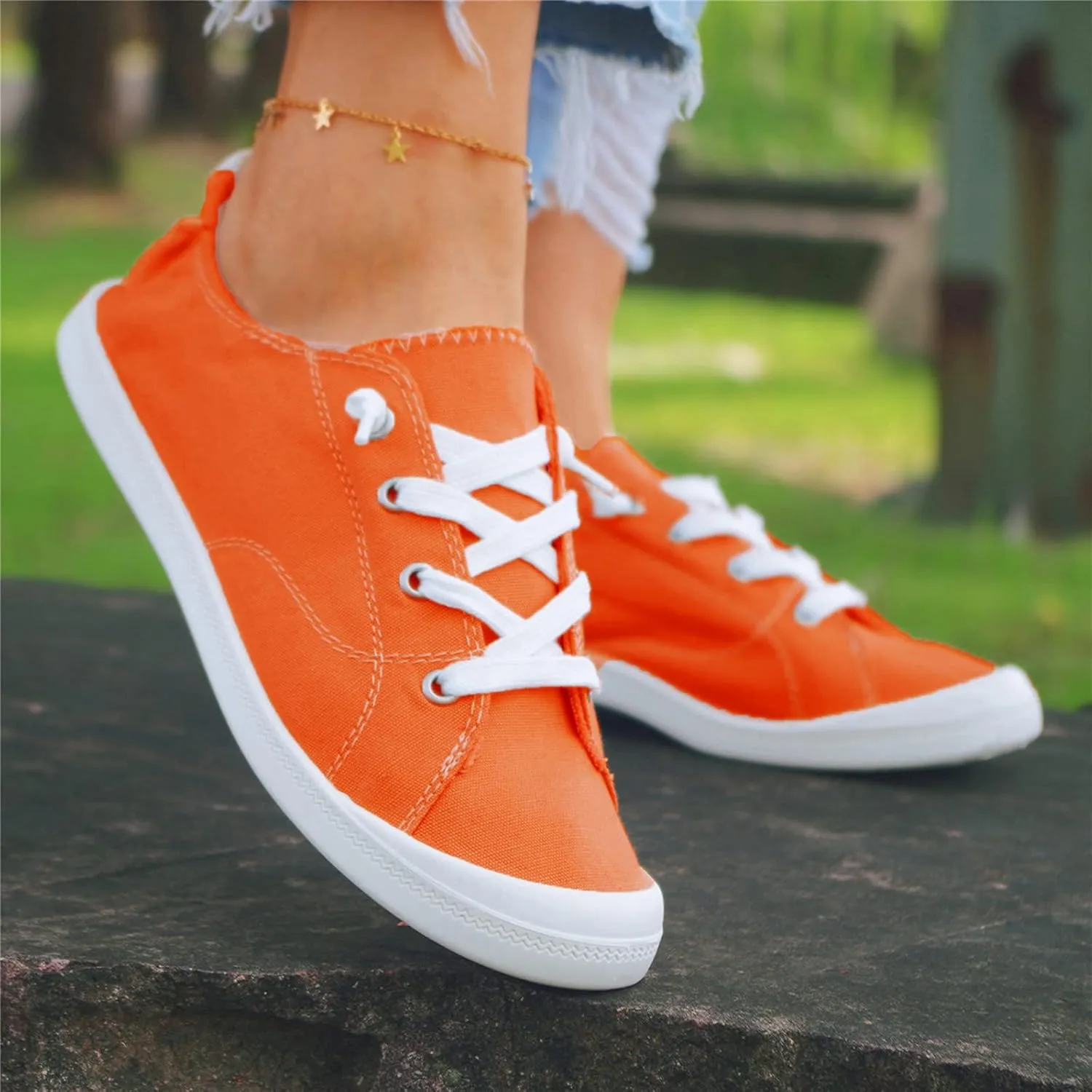 Womens Sneakers Size 11 Walking Zapatos para Mujer Comodos Casuales De CuñA Bajitos Cerrados Non Slip House Shoes for Women Elderly Womens White Sneakers Slip On Tenis OrtopéDicos para Mujer Blanco